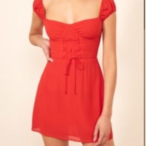 Reformation corset dress